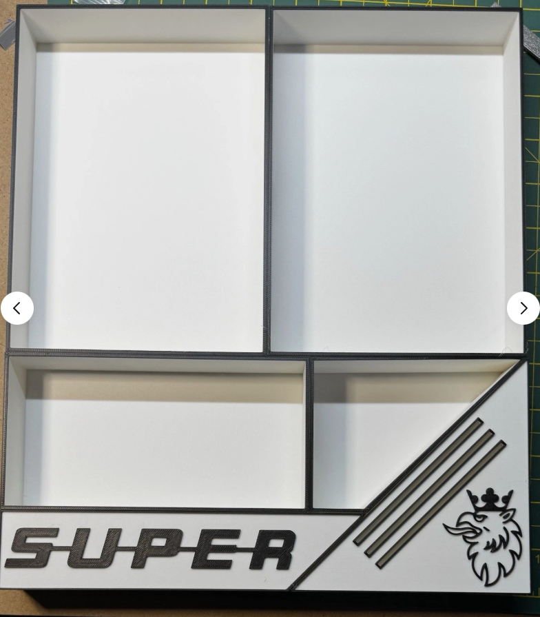 Scania Next Gen S-U-P-E-R Drawer Organiser - Custom 3D Printed Dashboard Insert with Card Slots