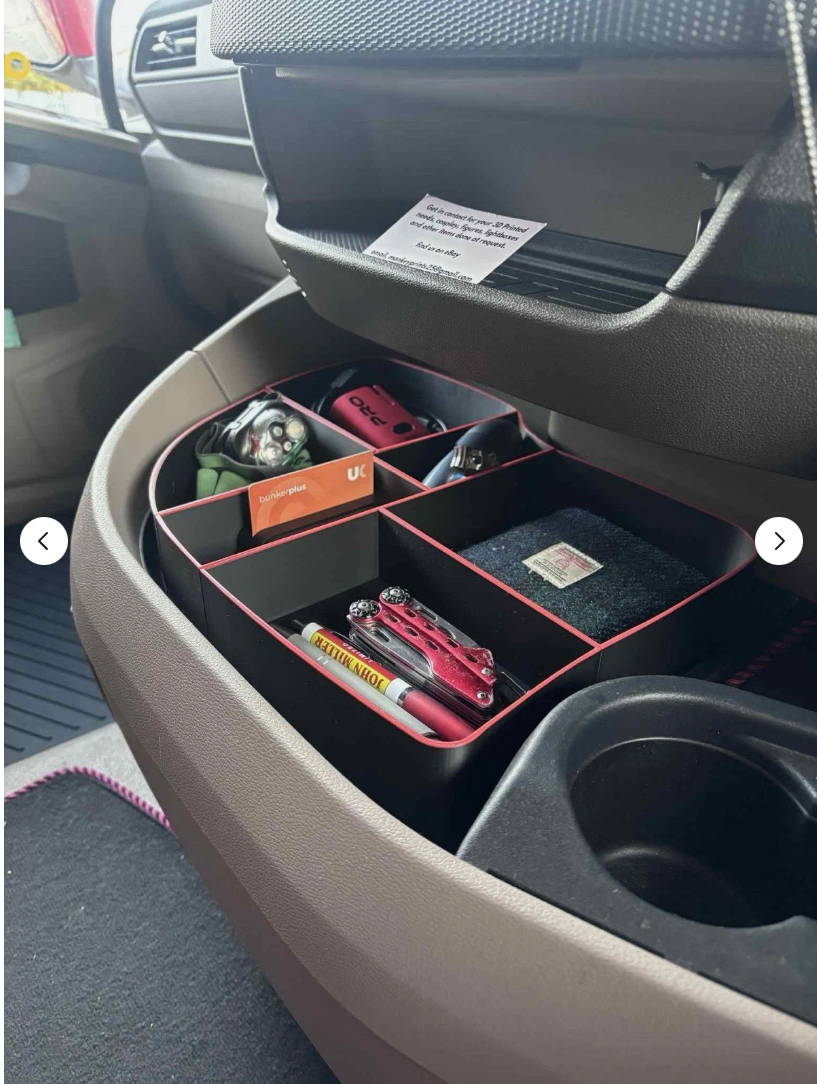 DAF XG Dash Organiser - Custom 3D Printed Dashboard Insert | Choose Colours