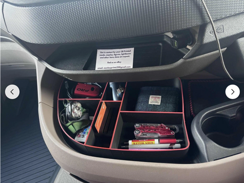 DAF XG Dash Organiser - Custom 3D Printed Dashboard Insert | Choose Colours