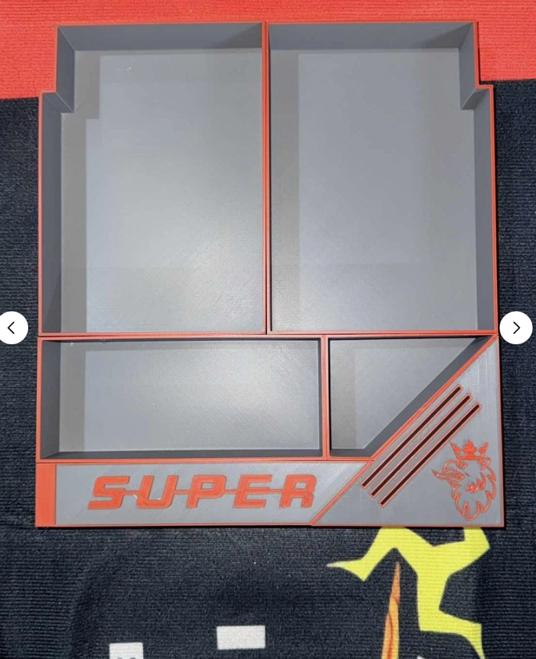Scania R Series SUPER Drawer Organiser (2010-2016) - Custom 3D Printed Dashboard Insert